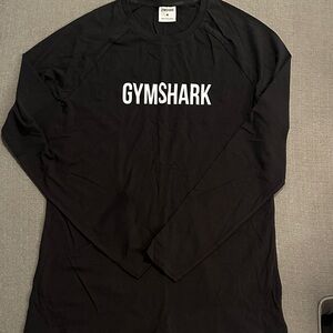 Gymshark Men's Black Long Sleeve Tee